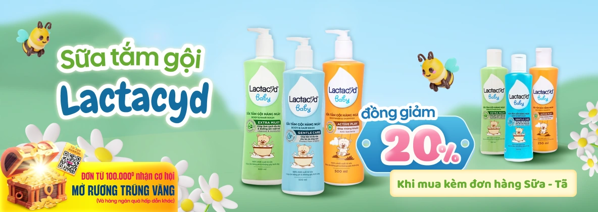 Banner sữa tắm
